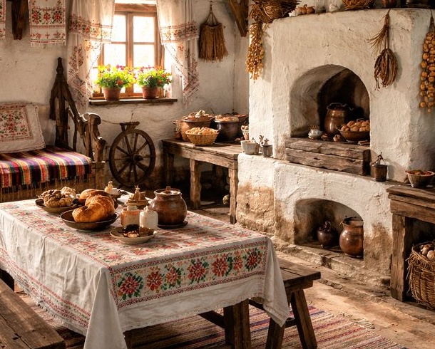 С национальным колоритом