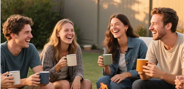 Отдых за городом для большой компании